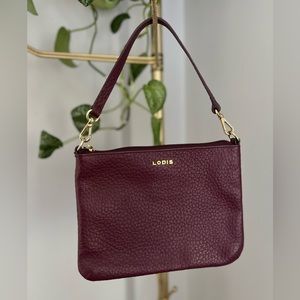 Lodis Burgundy Purse